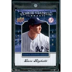  2008 Upper Deck Yankee Stadium Legacy Collection # 66 Dave Righetti 