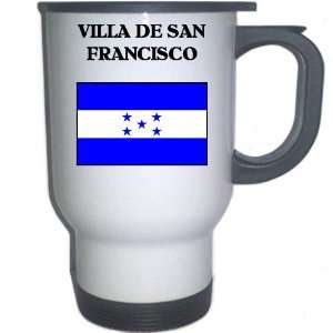 Honduras   VILLA DE SAN FRANCISCO White Stainless Steel Mug