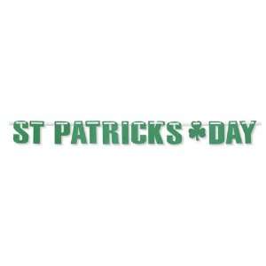  St. Patricks Day Glitter Letter Banners Health 