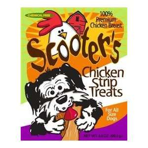  Scooters All Natural Chicken Strip Dog Treats 12 oz