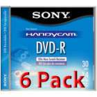 pack sony dmr30 handycam disc 8cm dvd r 30 min discs returns 