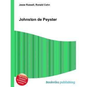  Johnston de Peyster Ronald Cohn Jesse Russell Books