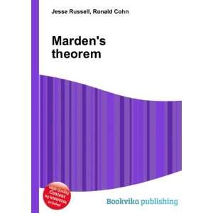  Mardens theorem Ronald Cohn Jesse Russell Books