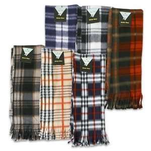  Fleece Checker Scarf For Adult Case Pack 60 Everything 