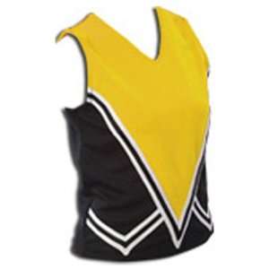  Pizzazz Cheerleaders Intensity Uniform Shells BLACK W 