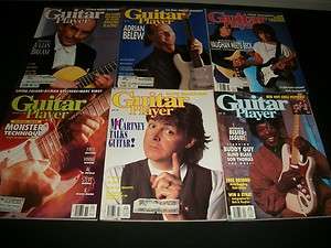 1990 GUITAR PLAYER MAGAZINE LOT OF 11 ISSUES   MUSIC MAGAZINES   L156 