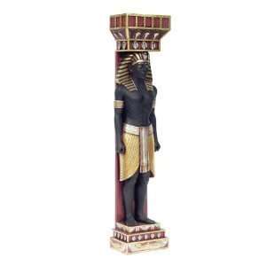 Xoticbrands 6ft Classic Egyptian Scribe Wall Sculpture Statue Figurine