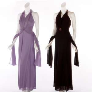    Aspeed Womens Wrap Halter style Formal Dress 
