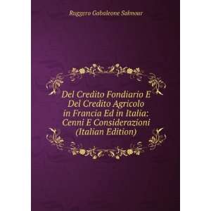   (Italian Edition) Ruggero Gabaleone Salmour  Books