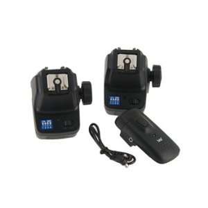   Wireless 2 Dual Flash Trigger Remote for Sony (Black) Electronics