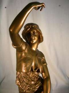 Lamp Statue Salome Dancer .Must See   