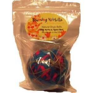  Bouncing Hairballs  1 Wool Dryer Ball Toys & Games