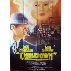  CHINATOWN (ORIGINAL FRENCH RE ISSUE) Movie Poster