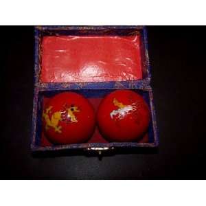  1.9 Diameter Chinese Healthy Exercise Massage Metal Balls 