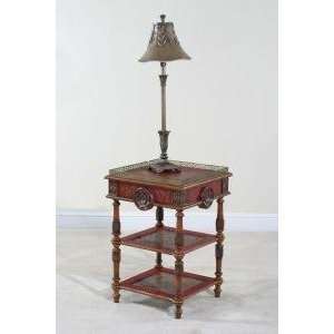 Ultimate Accents Chinese Chippendale End Table 