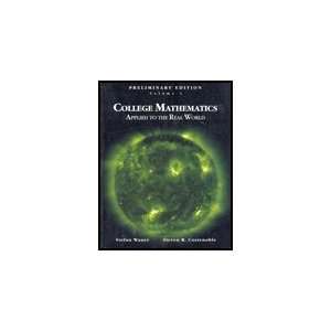 Finite Mathematics and Applied Calculus, Preliminary Edition, Volume I