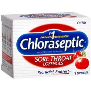  CHLORASEPTIC LOZ CHERRY 18EA MEDTECH Health & Personal 