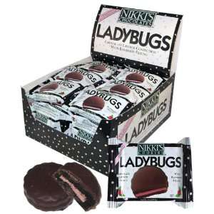 Nikkis Cookies Rasp Ladybugs Single (Pack of 32)  Grocery 