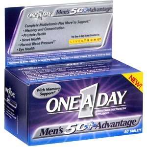  ONE A DAY 50+ ADVANTAGE MEN 50TB BAYER CORPORATION Health 