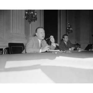  1938 photo Ohio Solon presides at Dies committee hearing 