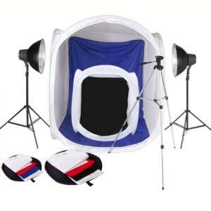  48 Photo Cube Studio Lighting Tent Kit with Tripod 