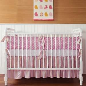  Soleil Pink 3 Piece Crib Set Baby