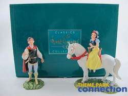 Disney WDCC SNOW WHITE & PRINCE Horse & Away to His Castle Well Go 2 