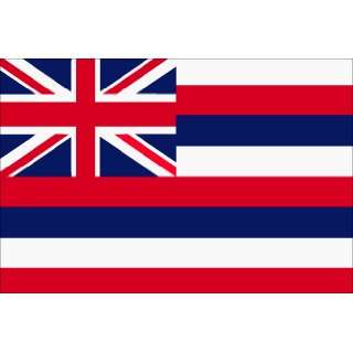    HAWAII 3 x 5 Invista SolarMax [tm] NYLON FLAG 