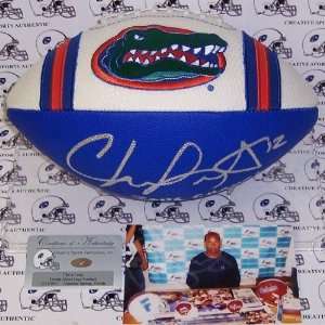   Chris Leak Hand Signed Florida Gators Logo Football
