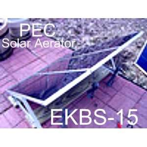 EKBS15 SolAerator Solar Powered Pond Aerator, 0.25 CFM (max depth 6 ft 