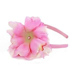  Candy Pink Peony Hard Headband Beauty