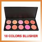 10 Colors Makeup Soft Rouge Smooth Blush Powder Cosmeti