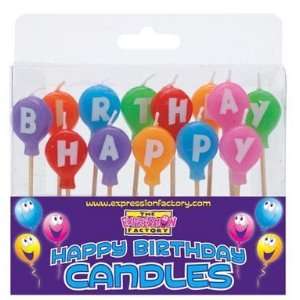  Monster Parties Candles   Happy Birthday Balloons 