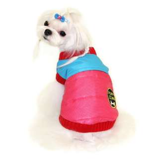 COAT PUFFY VEST dog clothes pet dots apparel PUPPYZZANG  