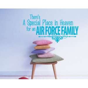   Air Force Family Patriotic Vinyl Wall Decal Sticker Mural Quotes Words