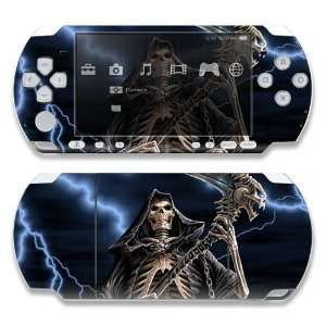    Sony PSP 1000 Skin Decal Sticker  The Reaper Skull 