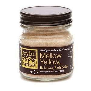  Joyful Bath Co Relieving Bath Salts, Mellow Yellow, 9 oz 
