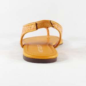 Womens Slingback Thong Sandals,Shoes,Orange 8.5US/39EU  