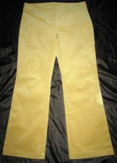 Crew Goldenrod Cotton Blend Corduroy Chino Pants 14  