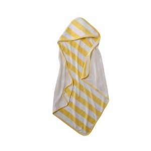  Circo® Baby Knit Stripe Hooded Towel   Yellow