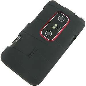  OEM HTC Silicone Shue Skin Cover for HTC EVO 3D, Black 