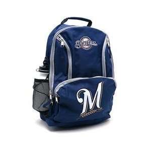  Milwaukee Brewers Youth Backpack by Concept One   Navy One 