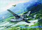 SUPER SKYMASTER AIRPLANE   COUNTED CROSS STITCH PATTERN