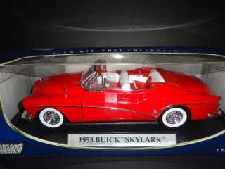 Motormax Buick Skylark 1953 Red 1/18  