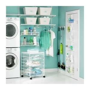 The Container Store Laundry Shelving, Cart & Hooks
