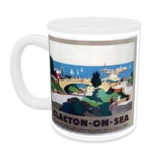  Railway Poster   Clacton   0n   Sea   Mug   Standard Size 