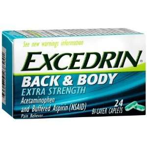  Exedrin Back & Body Extra Strength   24 Bi Layer Caplets 