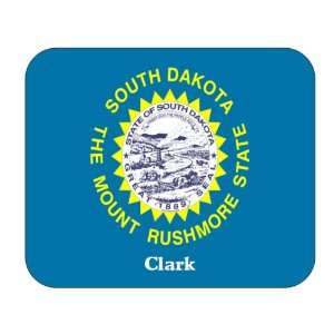  US State Flag   Clark, South Dakota (SD) Mouse Pad 