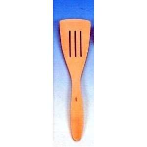 Slotted Wooden Spatula 12 