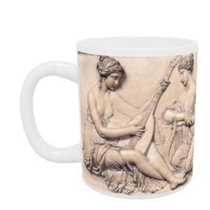  Poetry and Music (stone) by Claude Michel Clodion   Mug 